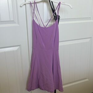 Lavender short dress